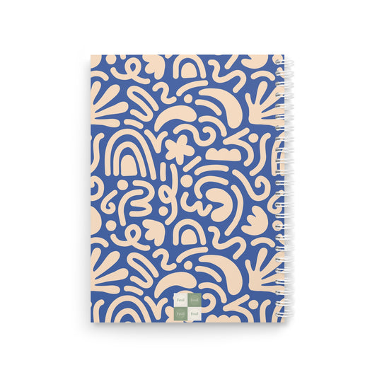 Cloudy Thoughts - Spiral Notebook