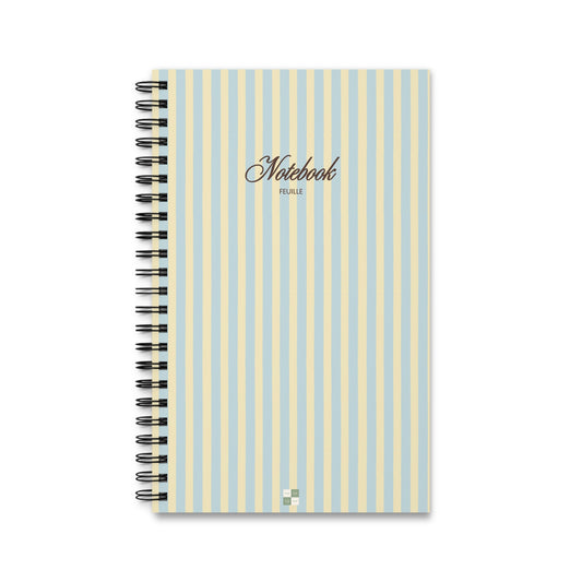 Pastel Stripe Spiral Notebook
