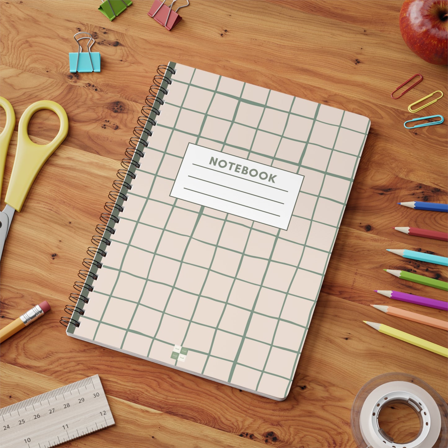 The Quiet Grid Notebook A5