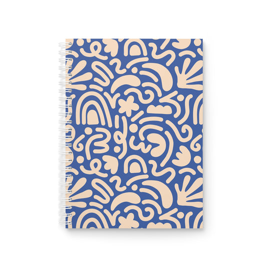 Cloudy Thoughts - Spiral Notebook