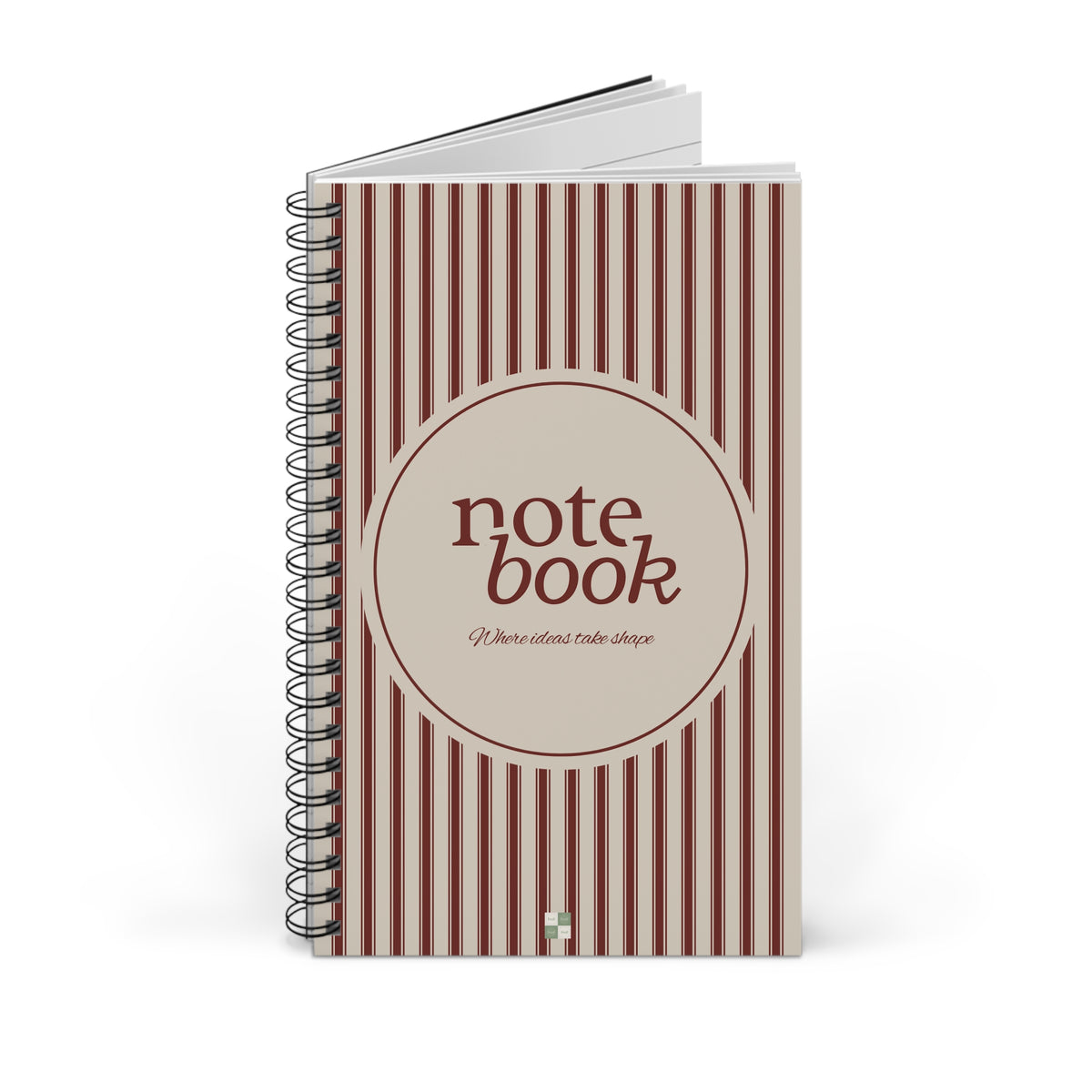 The Bordeaux Edit Spiral Notebook