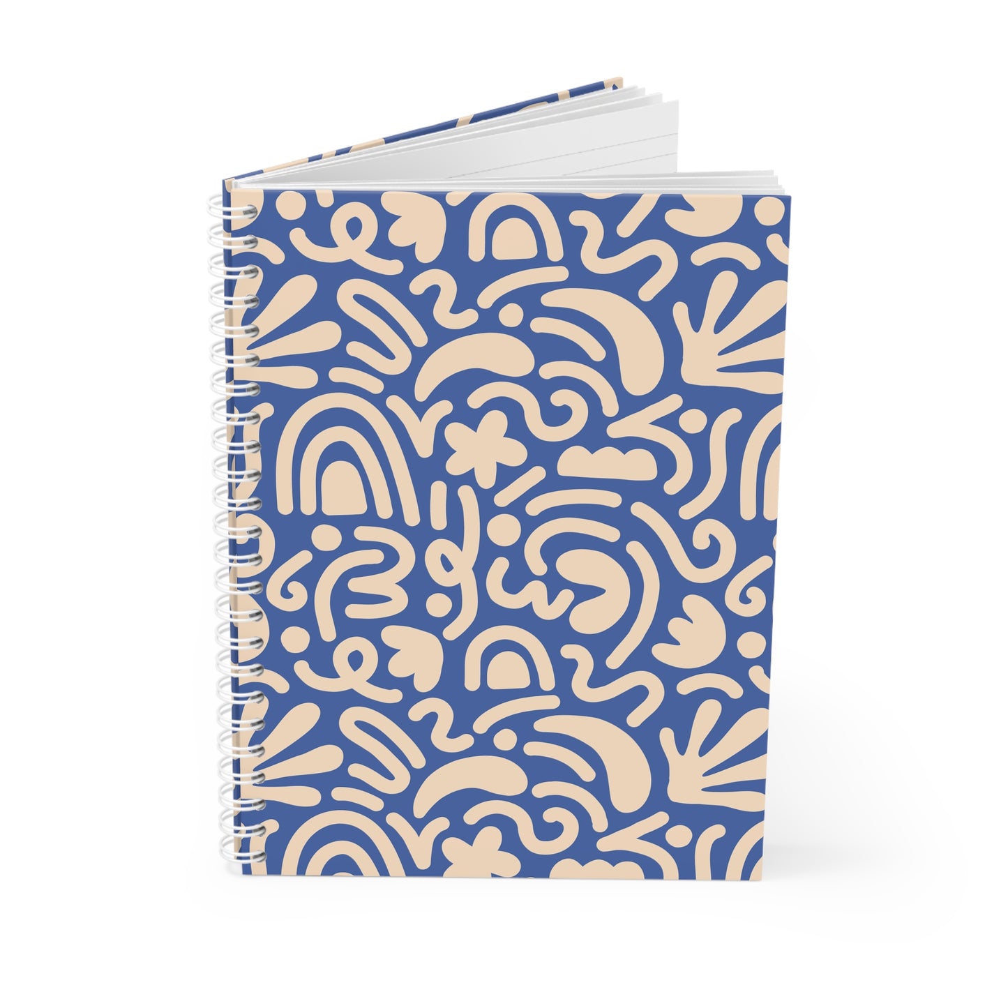 Cloudy Thoughts - Spiral Notebook