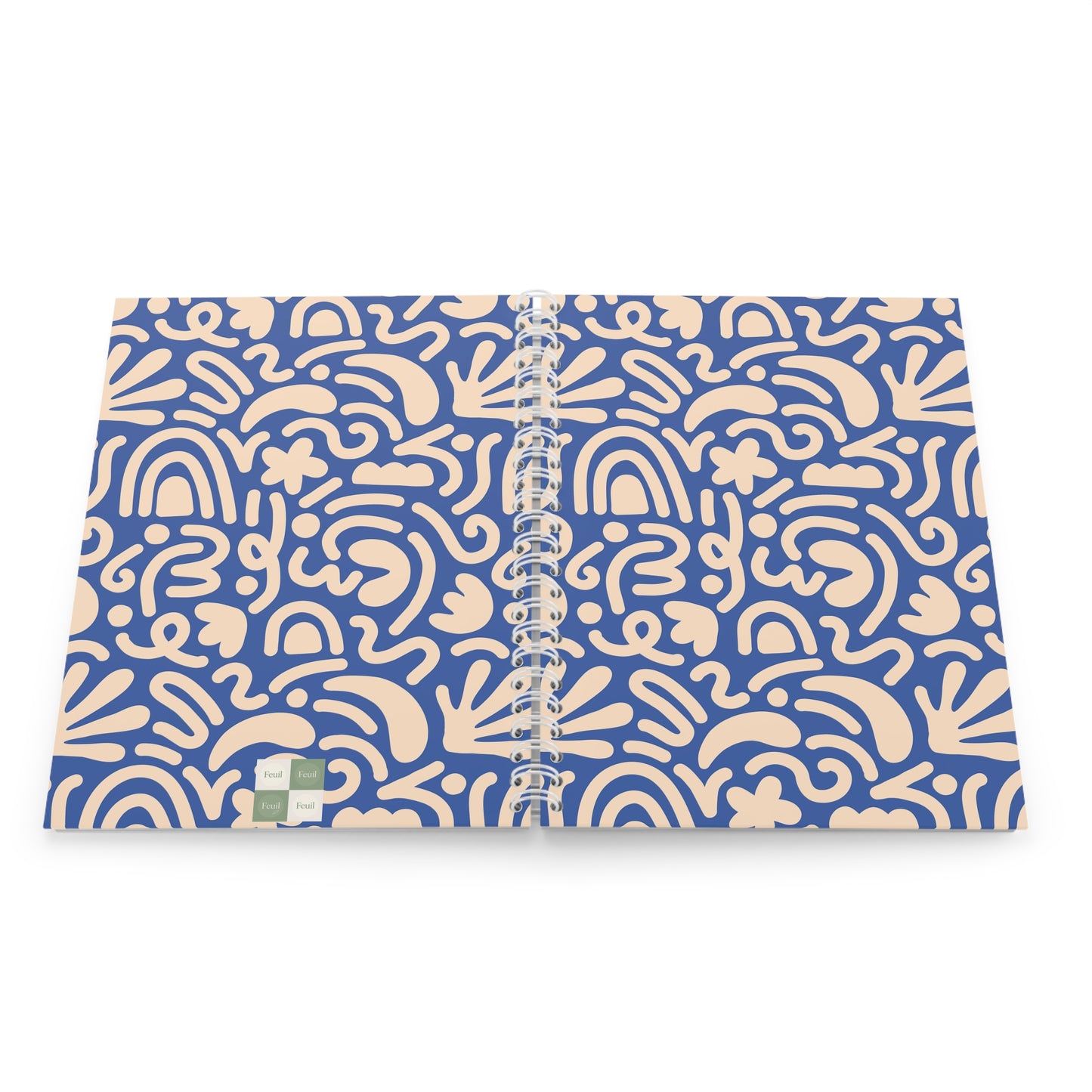 Cloudy Thoughts - Spiral Notebook