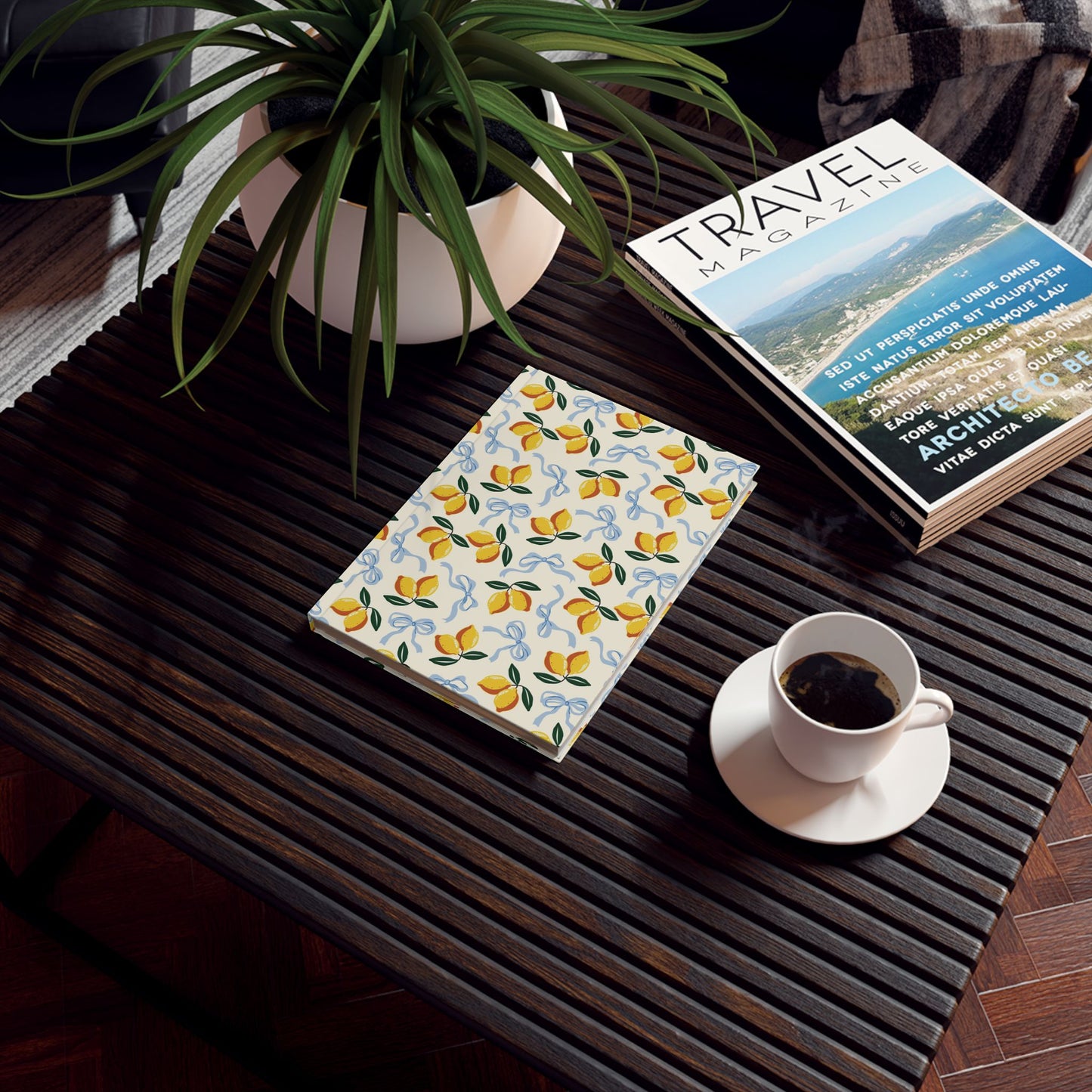 Lemon Blossom - Hard Backed Journal