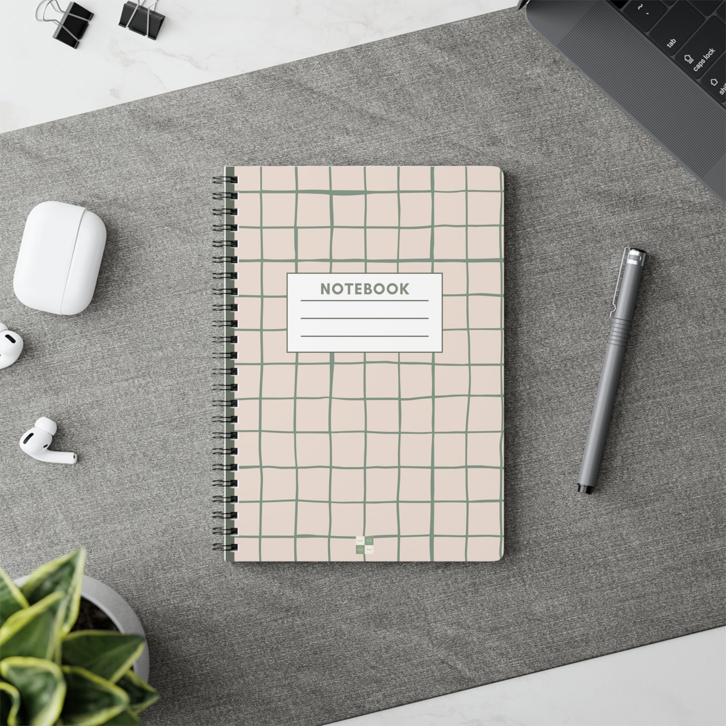 The Quiet Grid Notebook A5