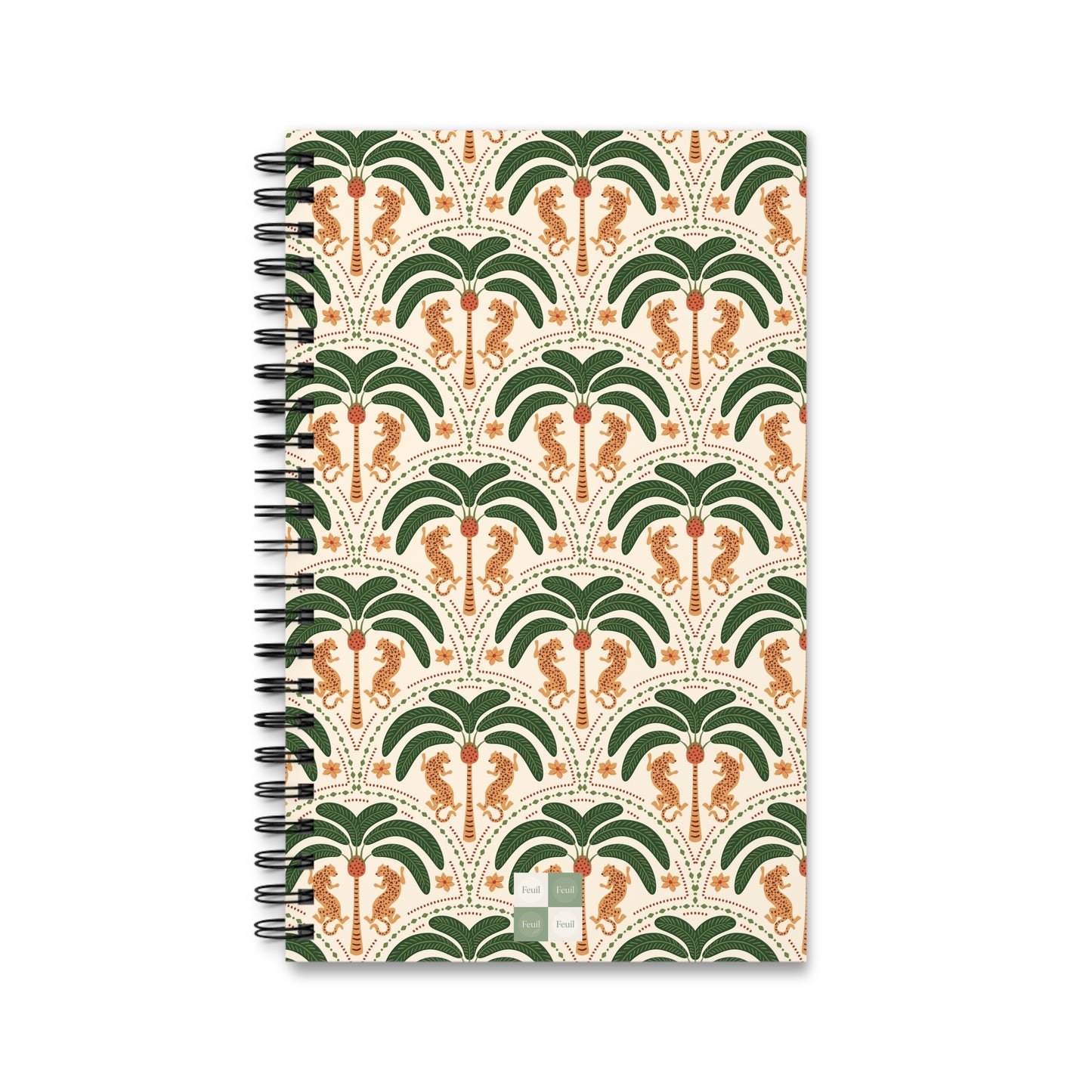 Tropical Leaf - Spiral Journal
