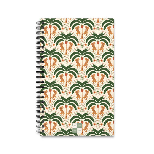 Tropical Leaf - Spiral Journal