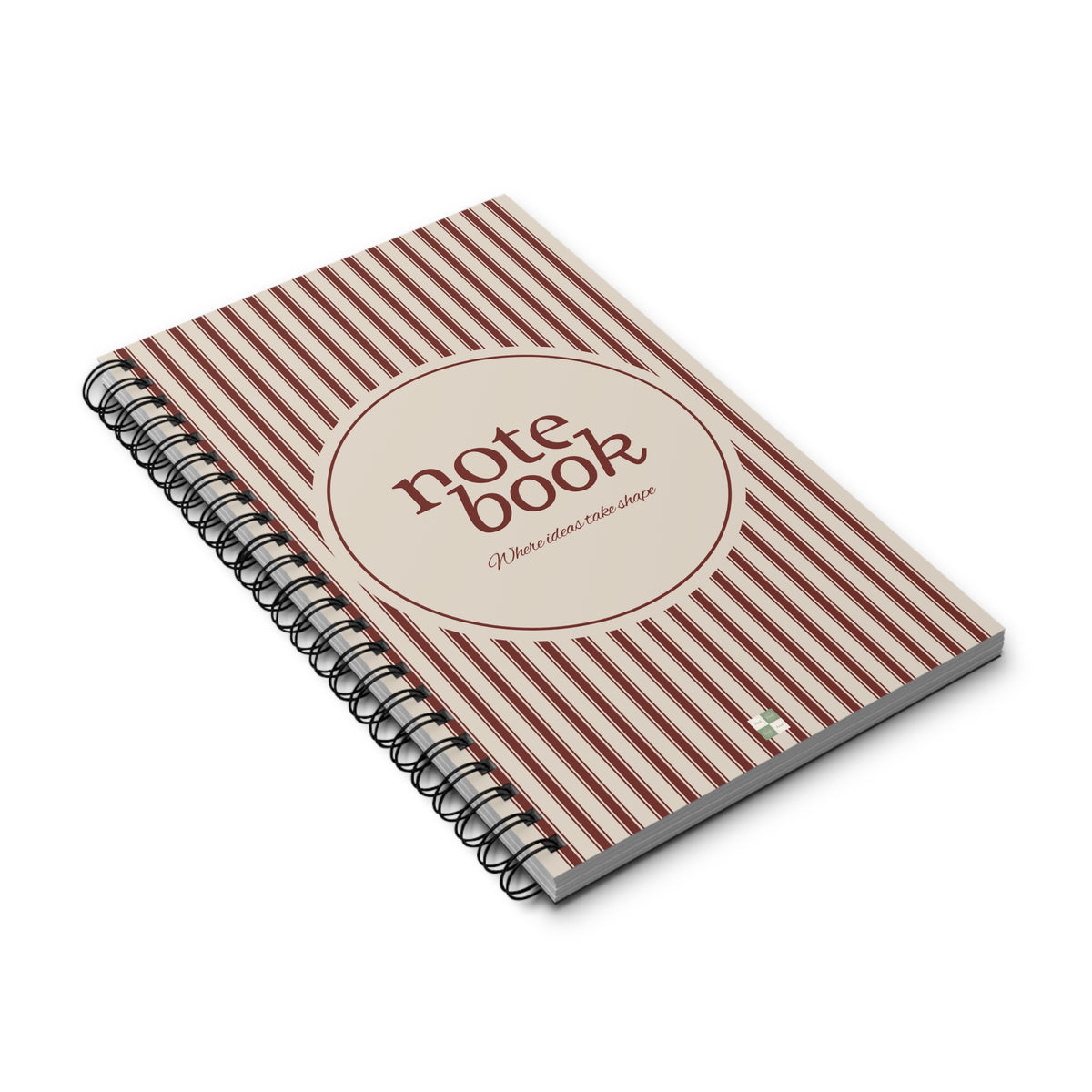 The Bordeaux Edit Spiral Notebook
