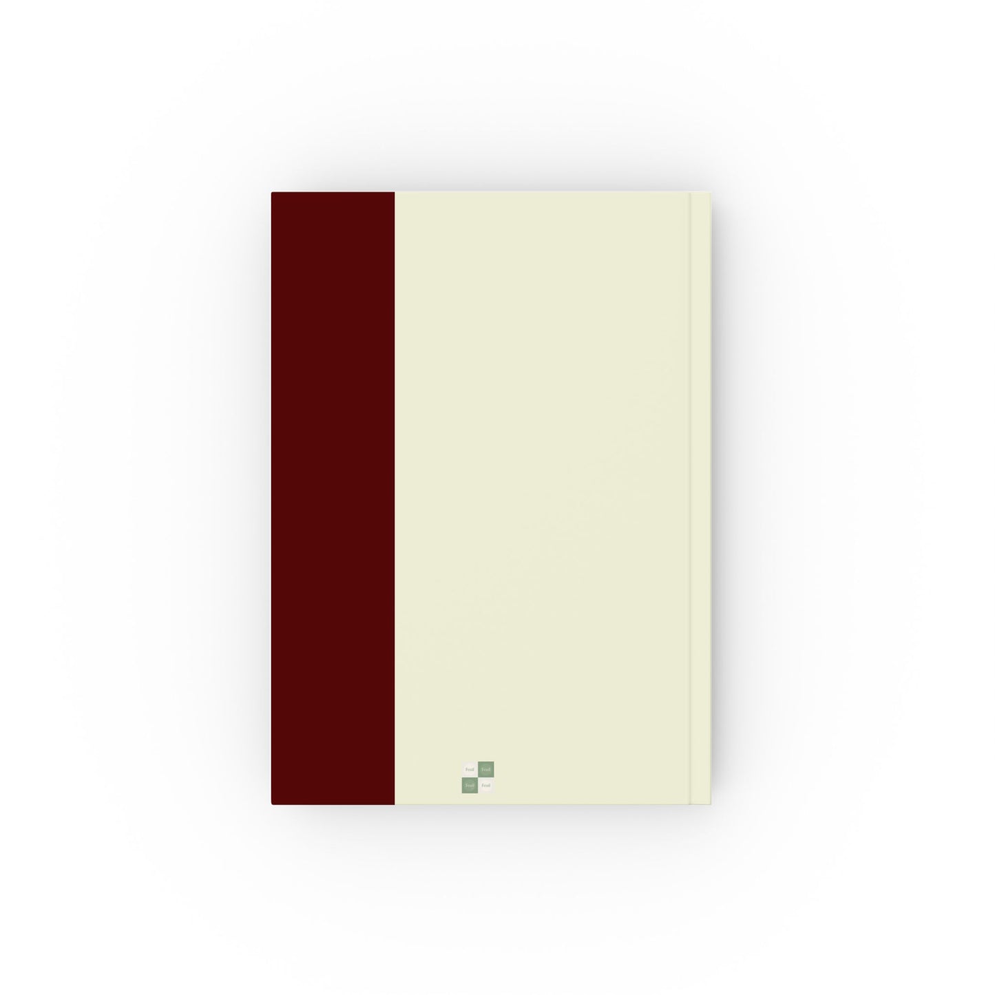 Minimalist Burgundy Stripe Hardback Journal