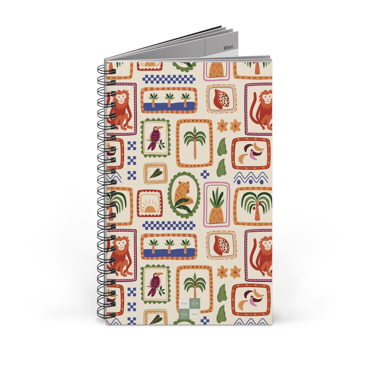 Wild Whimsy - Spiral Journal