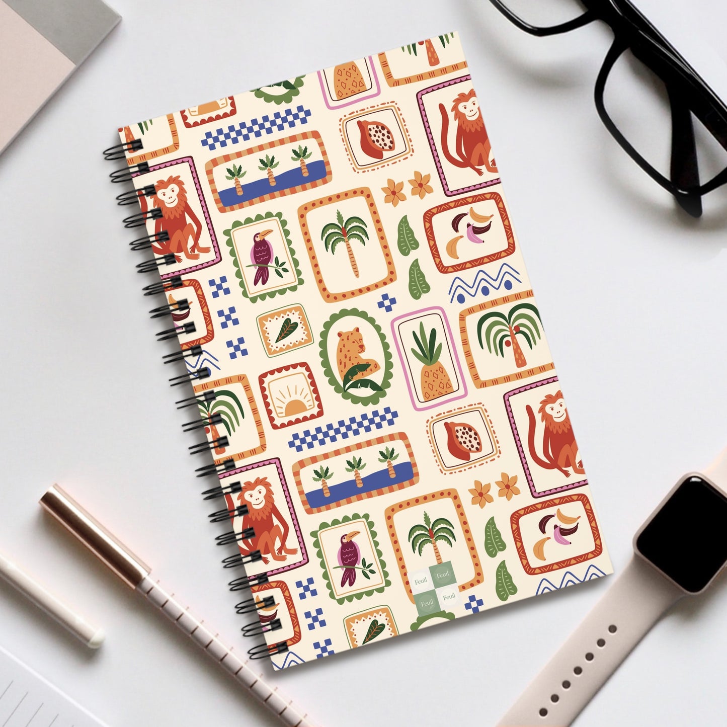 Wild Whimsy - Spiral Journal